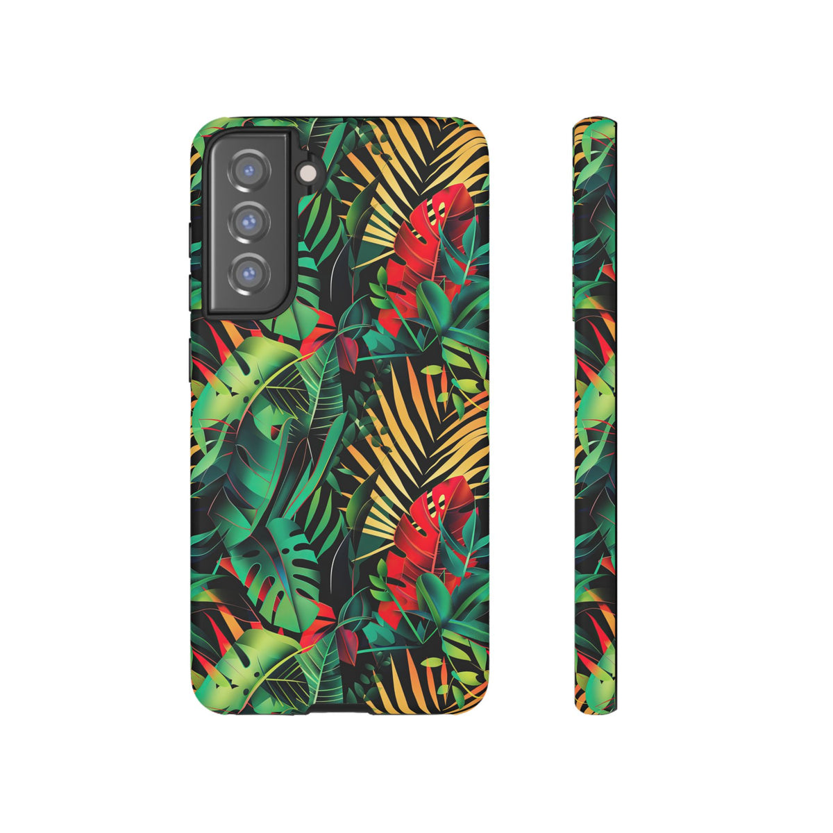 Jungle Collage Phone Case – Vibrant & Durable Nature-Inspired Protection