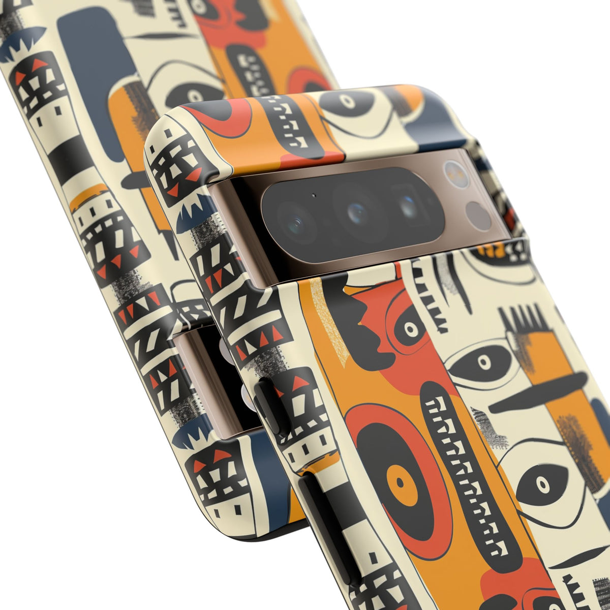 Stylish African Pattern Phone Case – Unique and Vibrant Protection 204