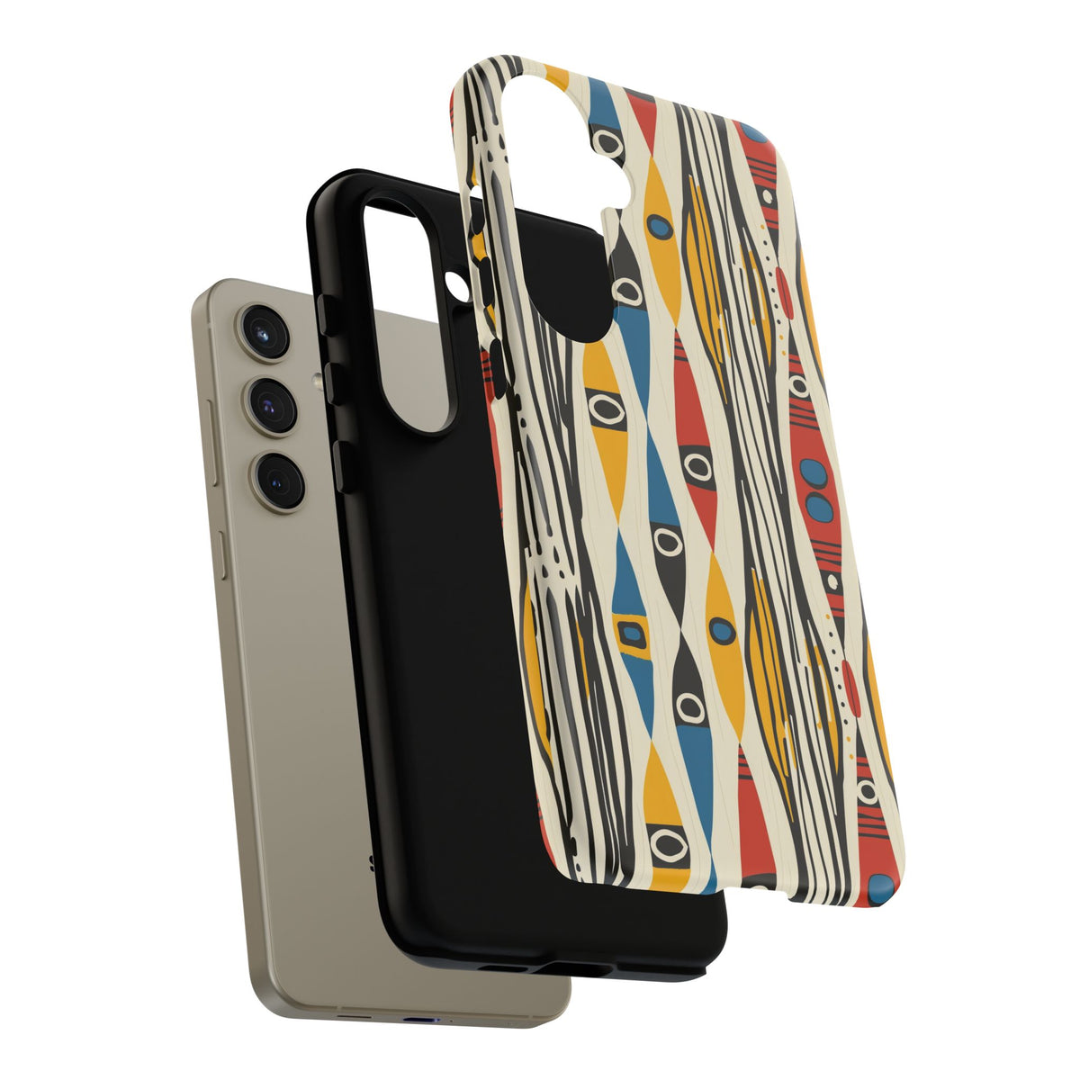 Stylish African Pattern Phone Case – Unique and Vibrant Protection 202