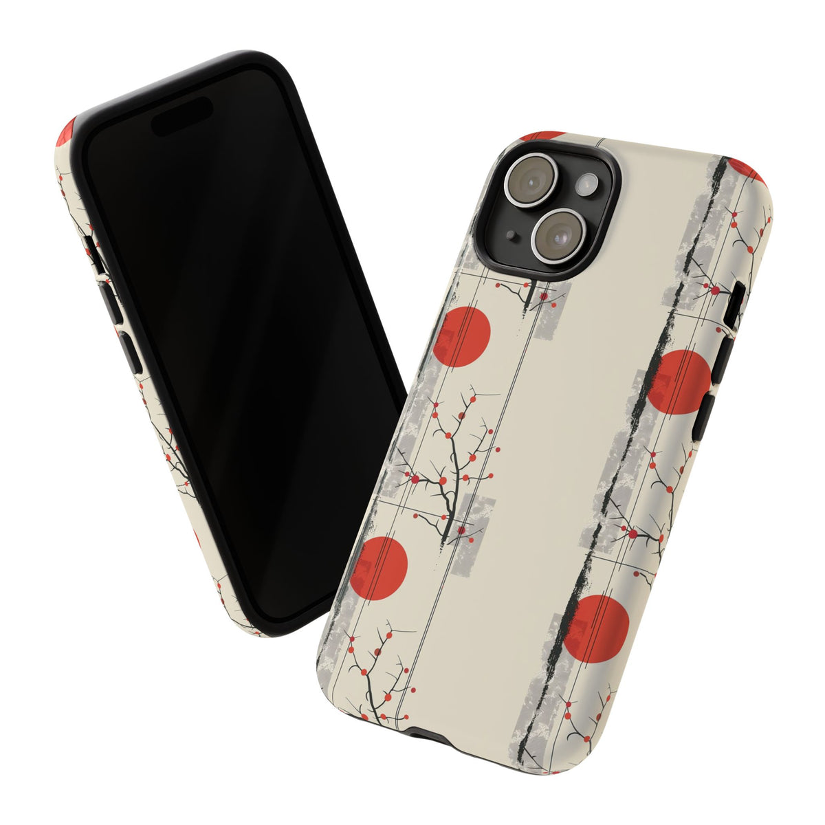 Japanese Pattern Phone Case – Elegant & Timeless Design for Your Phone 004