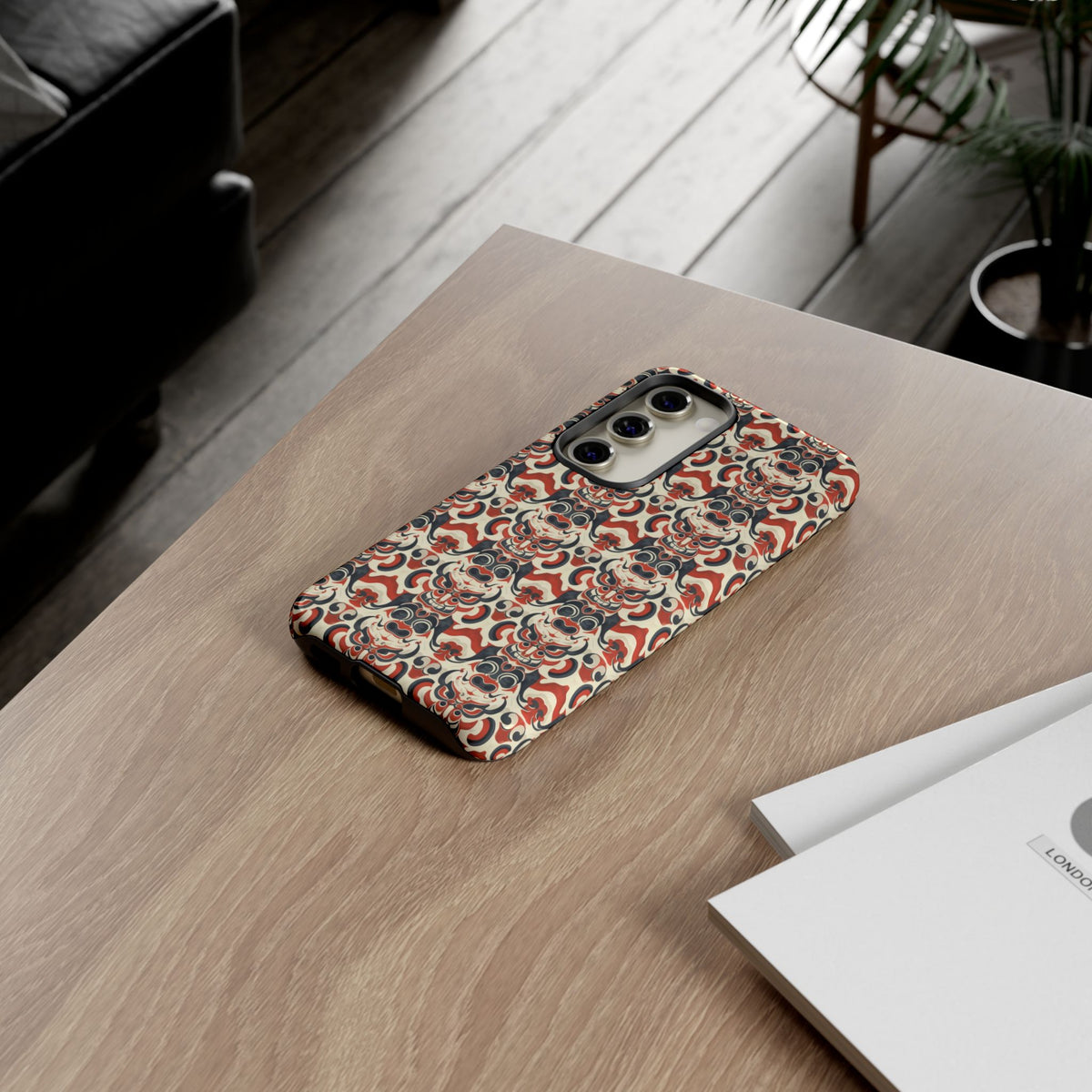 Japanese Pattern Phone Case – Elegant & Timeless Design for Your Phone 155