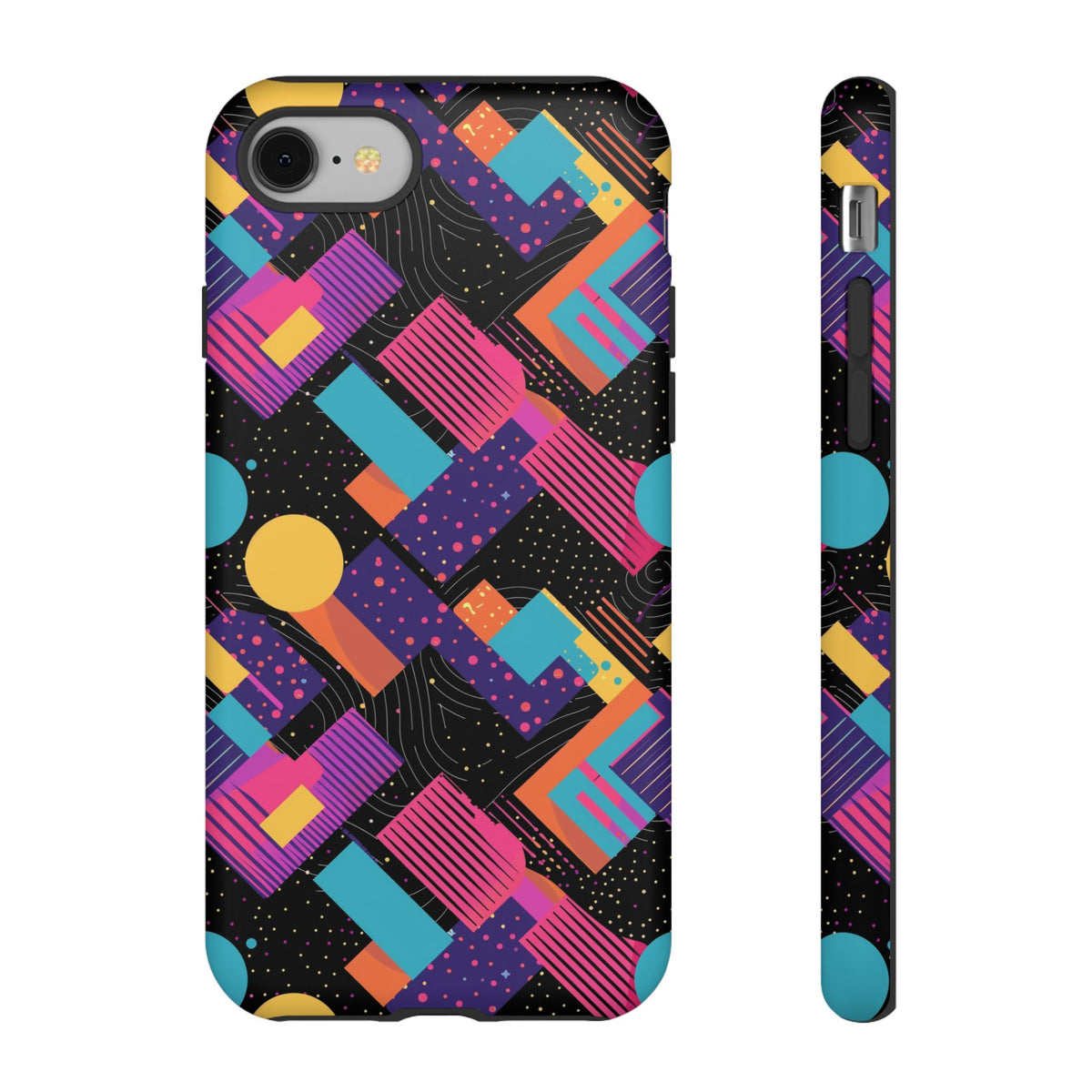 Retro 80s Seamless Phone Case – Vintage Style Meets Modern Protection 088