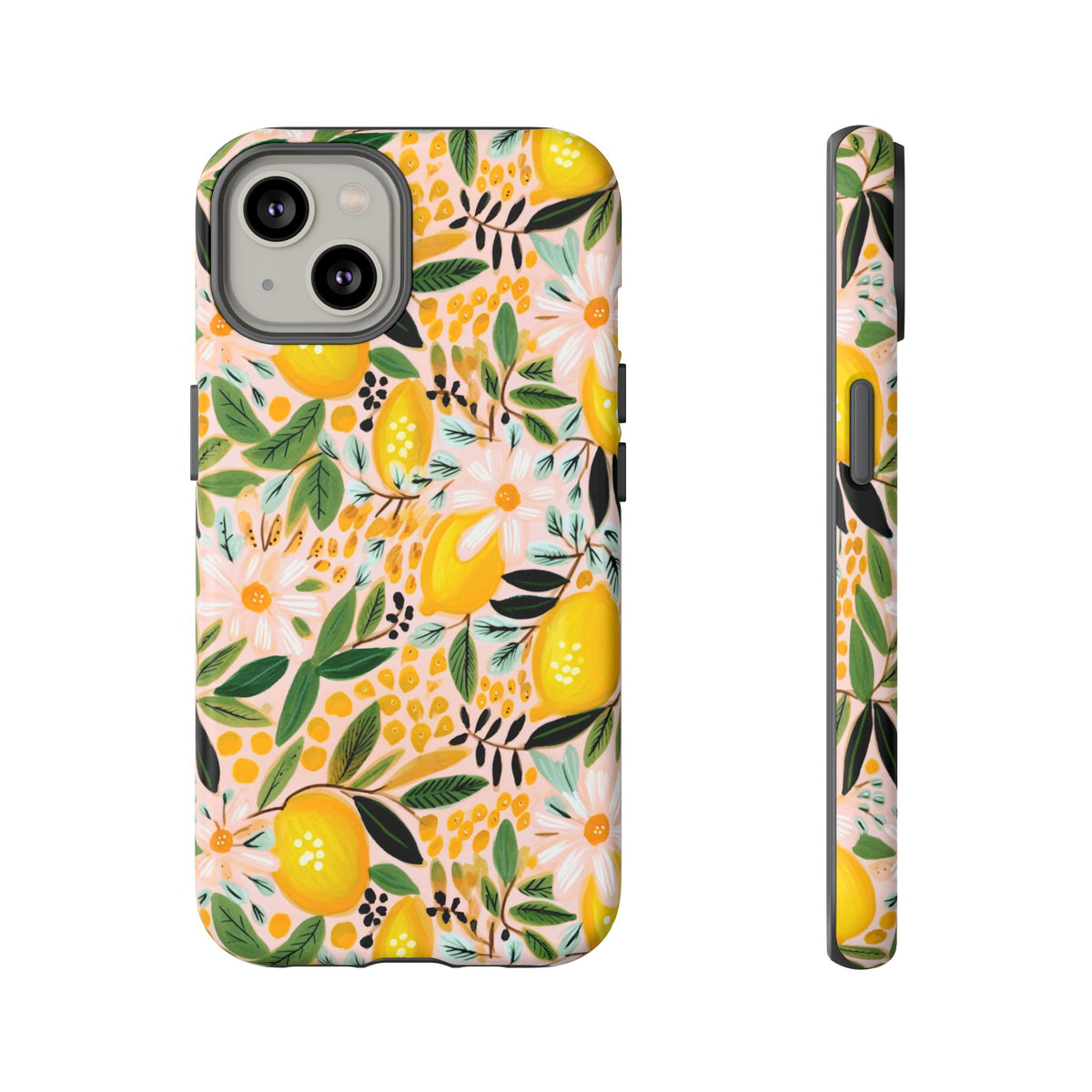 Cute Summer Lemons Phone Case – Refreshing Citrus Design for Your Phone 2