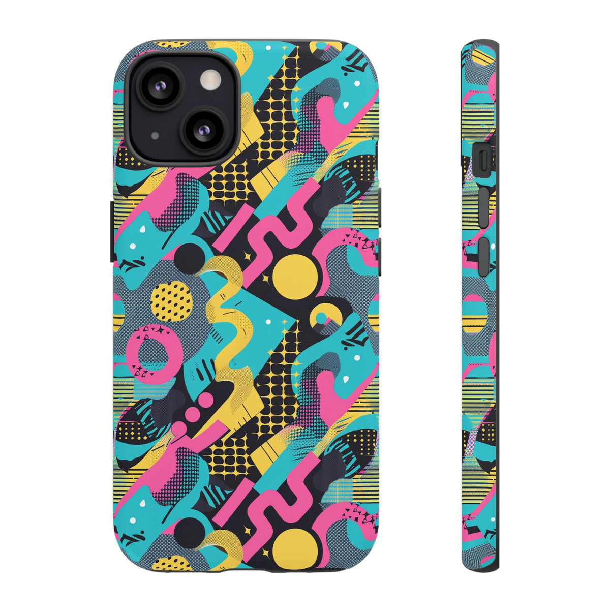 Retro 80s Seamless Phone Case – Vintage Style Meets Modern Protection 138