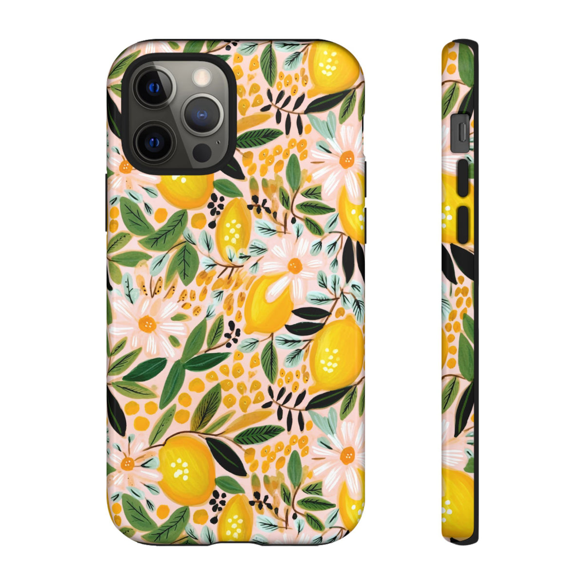 Cute Summer Lemons Phone Case – Refreshing Citrus Design for Your Phone 2