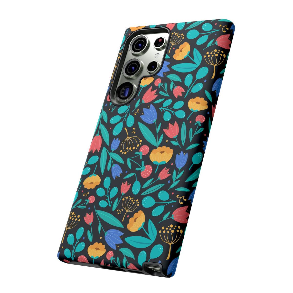 Colorful Little Flower Design Phone Case – Bright and Cheerful Floral Phone Cover