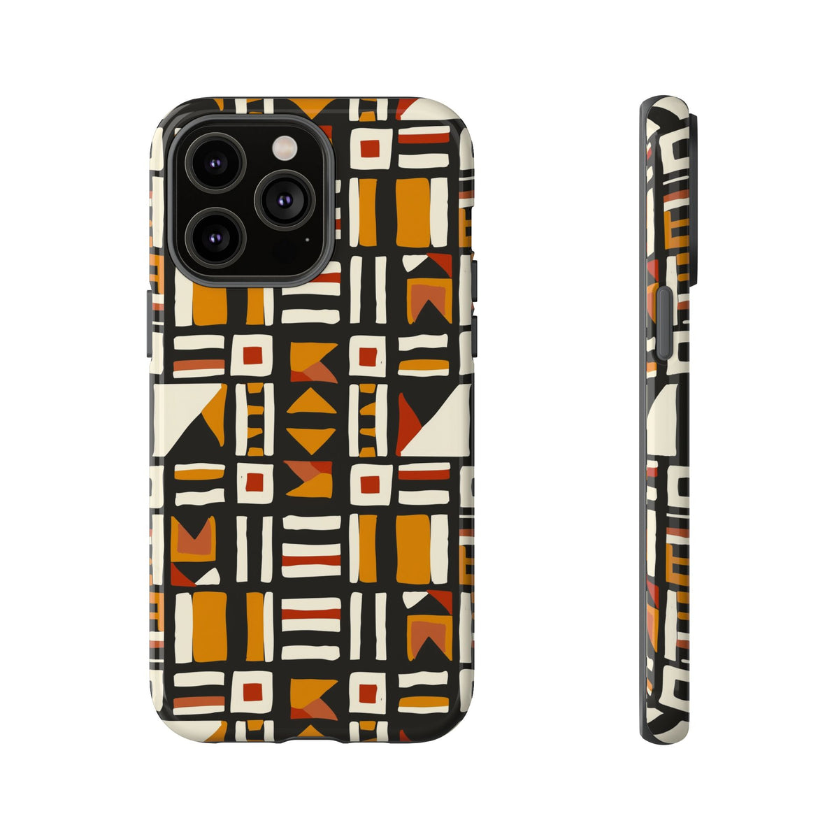 Stylish African Pattern Phone Case – Unique and Vibrant Protection 107