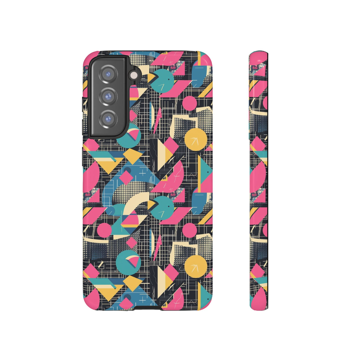 Retro 80s Seamless Phone Case – Vintage Style Meets Modern Protection 266