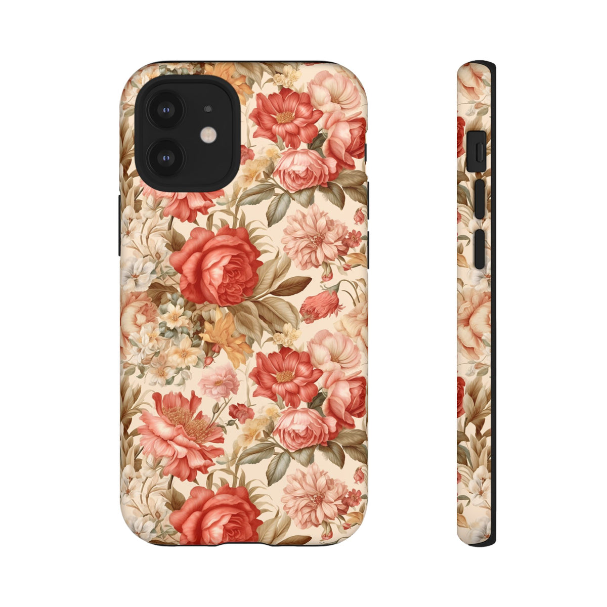 Antique Garden Botanical Phone Case - Vintage Botanical Phone Cover