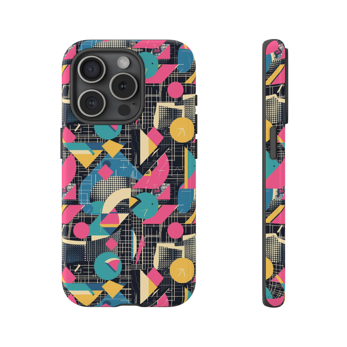 Retro 80s Seamless Phone Case – Vintage Style Meets Modern Protection 266