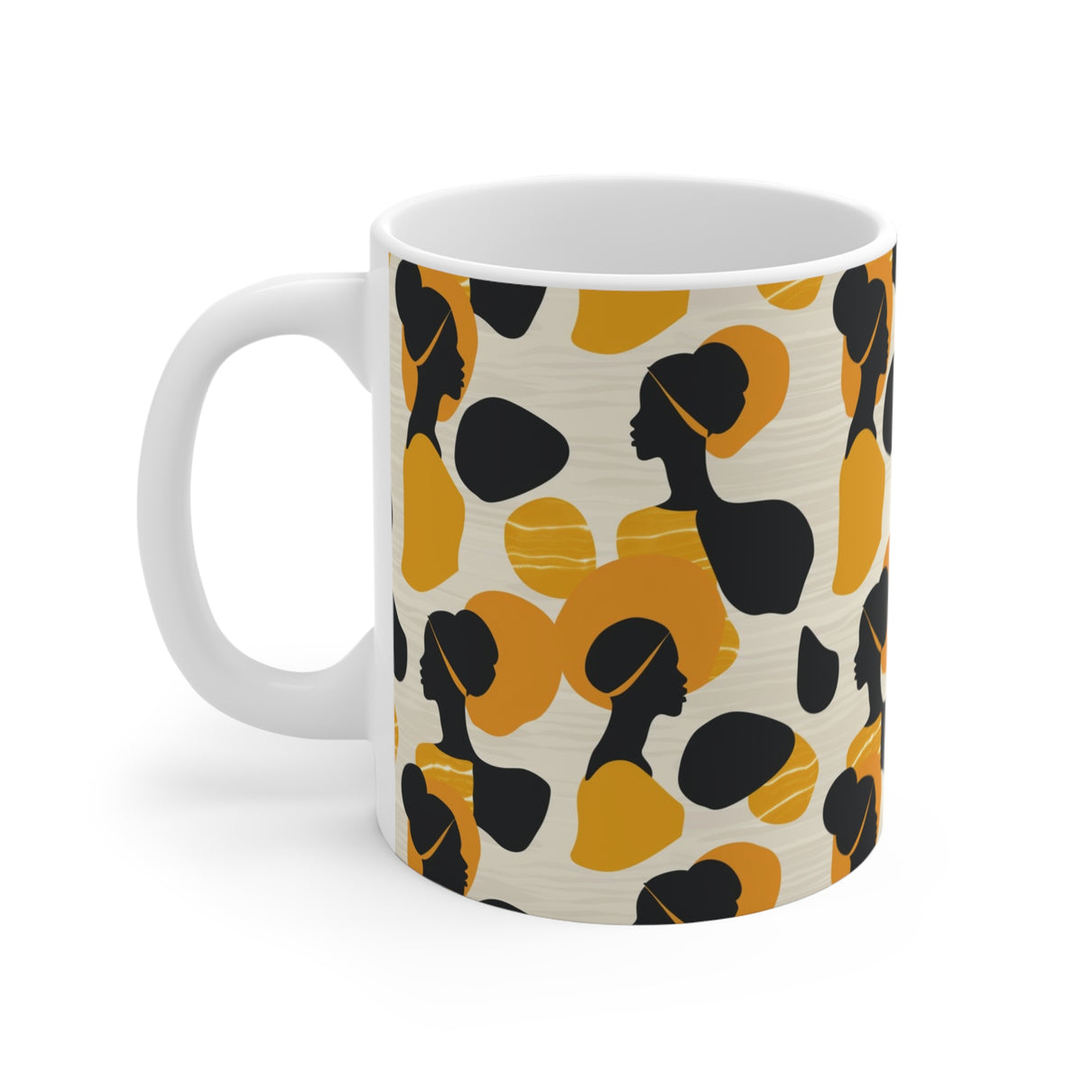 All-Over African Pattern Coffee Mug 689