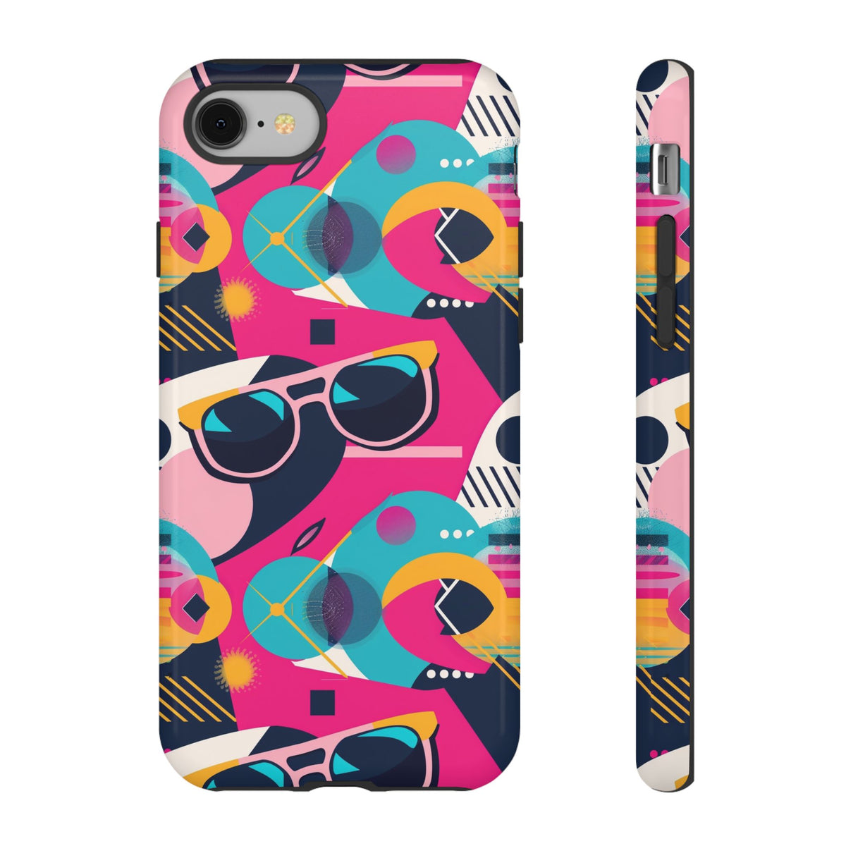 Retro 80s Seamless Phone Case – Vintage Style Meets Modern Protection 171