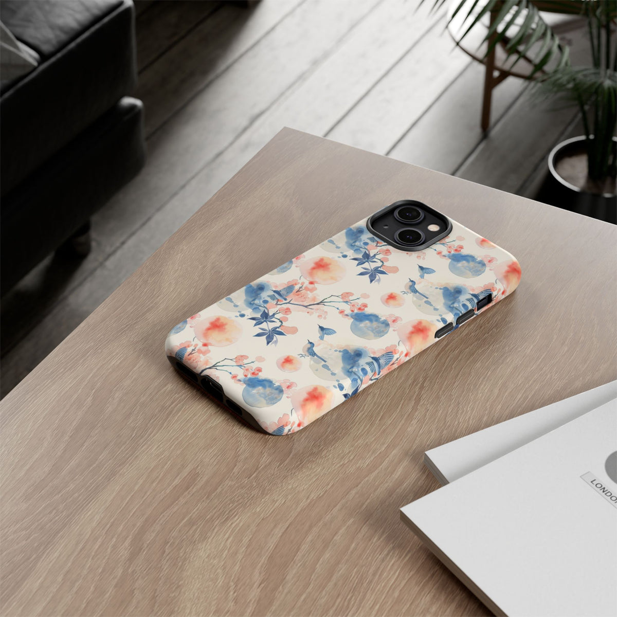 Japanese Pattern Phone Case – Elegant & Timeless Design for Your Phone 083