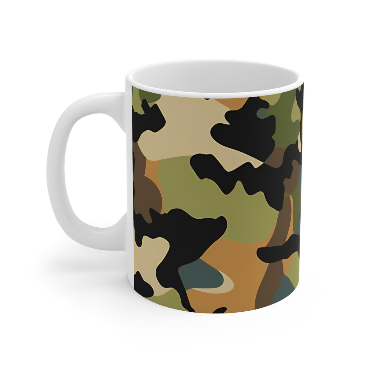 All-Over Camouflage Pattern Coffee Mug 04