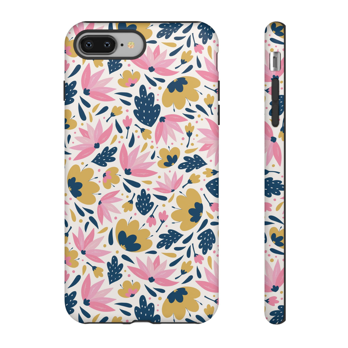 Colorful Little Flower Design Phone Case – Bright and Cheerful Floral Phone Cover 3