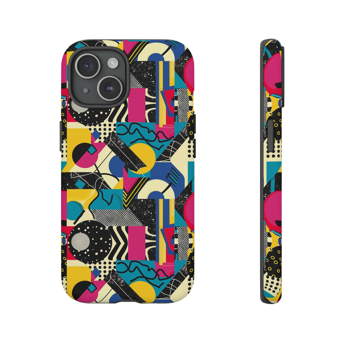 Retro 80s Seamless Phone Case – Vintage Style Meets Modern Protection 194