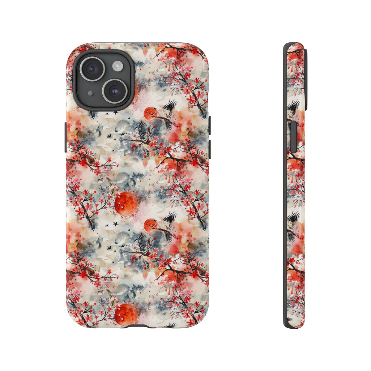 Japanese Pattern Phone Case – Elegant & Timeless Design for Your Phone 110