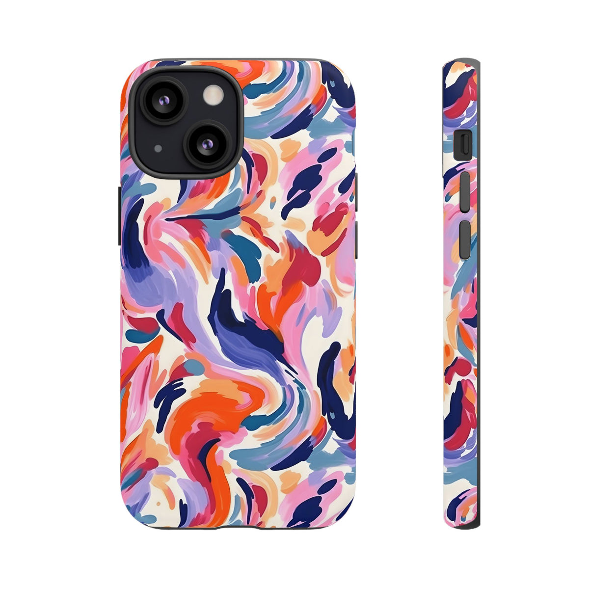 Abstract Painting Design Phone Case – Modern Art-Inspired Phone Cover 3