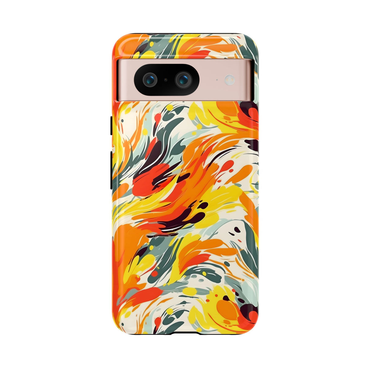 Abstract Painting Design Phone Case – Modern Art-Inspired Phone Cover 5