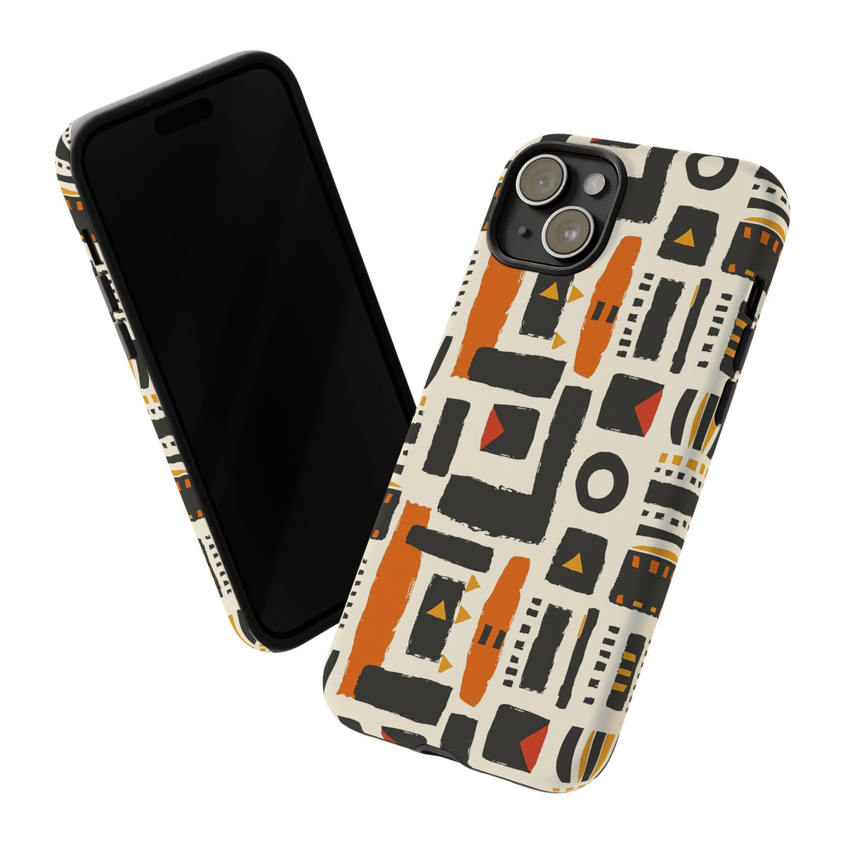 Stylish African Pattern Phone Case – Unique and Vibrant Protection 121