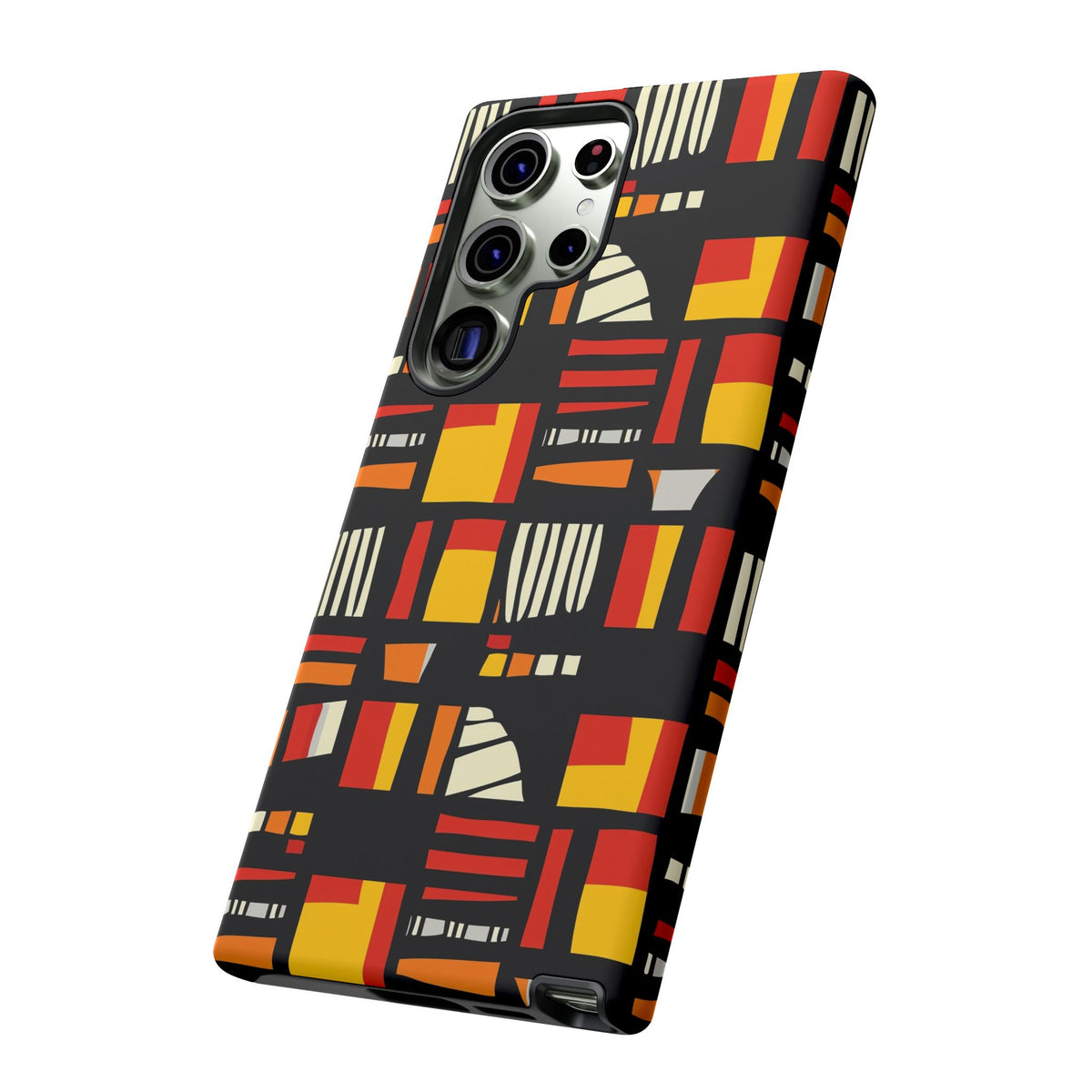 Stylish African Pattern Phone Case – Unique and Vibrant Protection 099