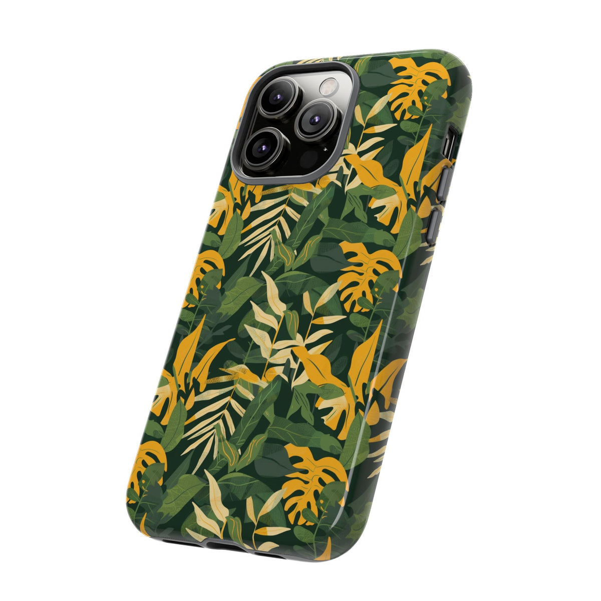 Jungle Pattern Phone Case – Exotic & Lush Design for Your Phone 347