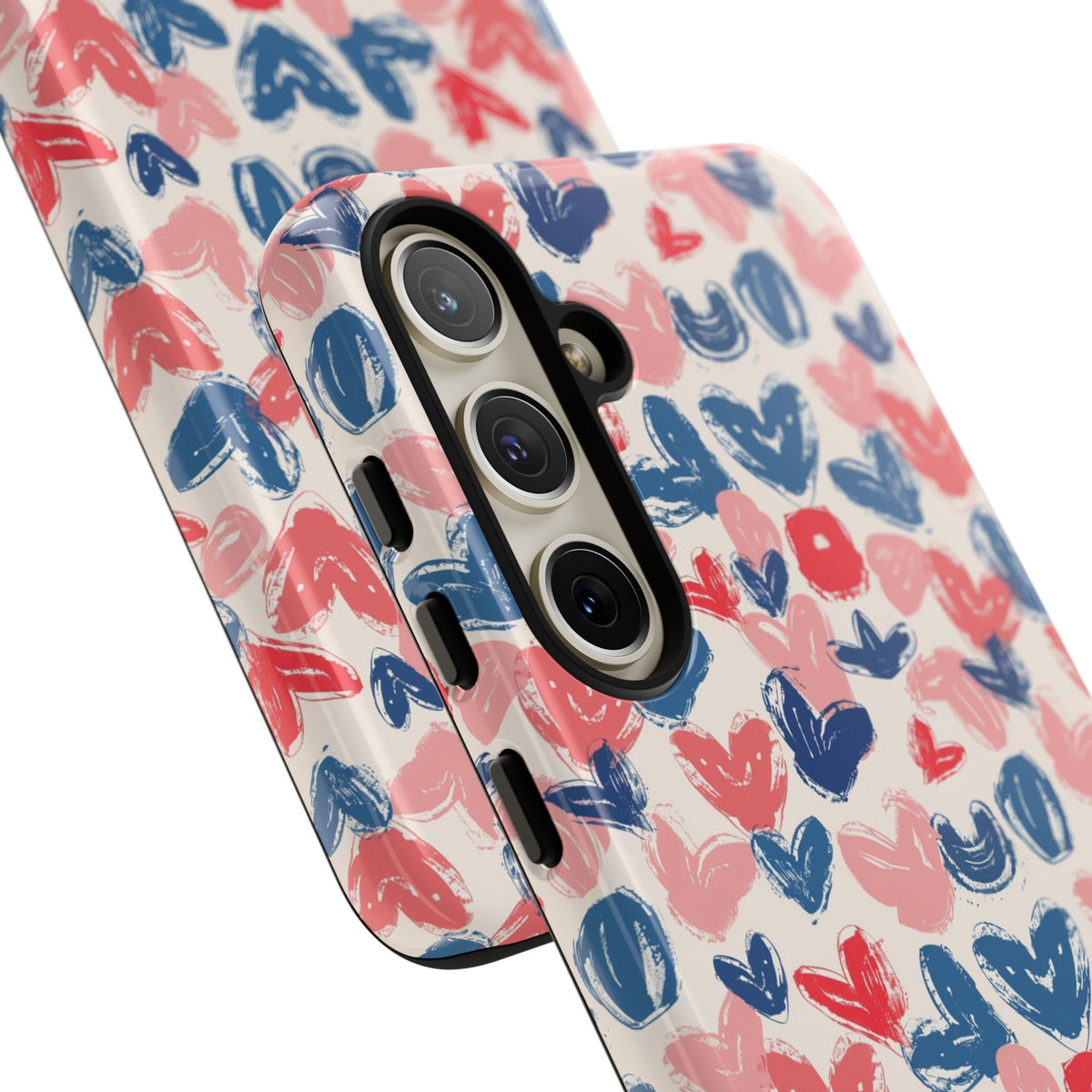 Heart Pattern Phone Case – Stylish & Loving Design for Your Device 354