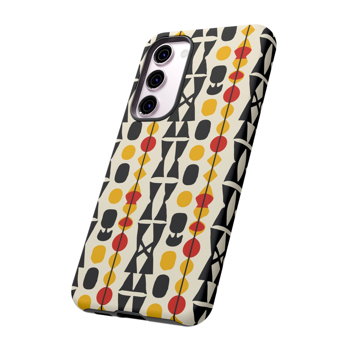Stylish African Pattern Phone Case – Unique and Vibrant Protection 194