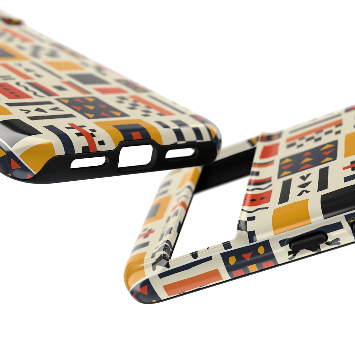 Stylish African Pattern Phone Case – Unique and Vibrant Protection 104