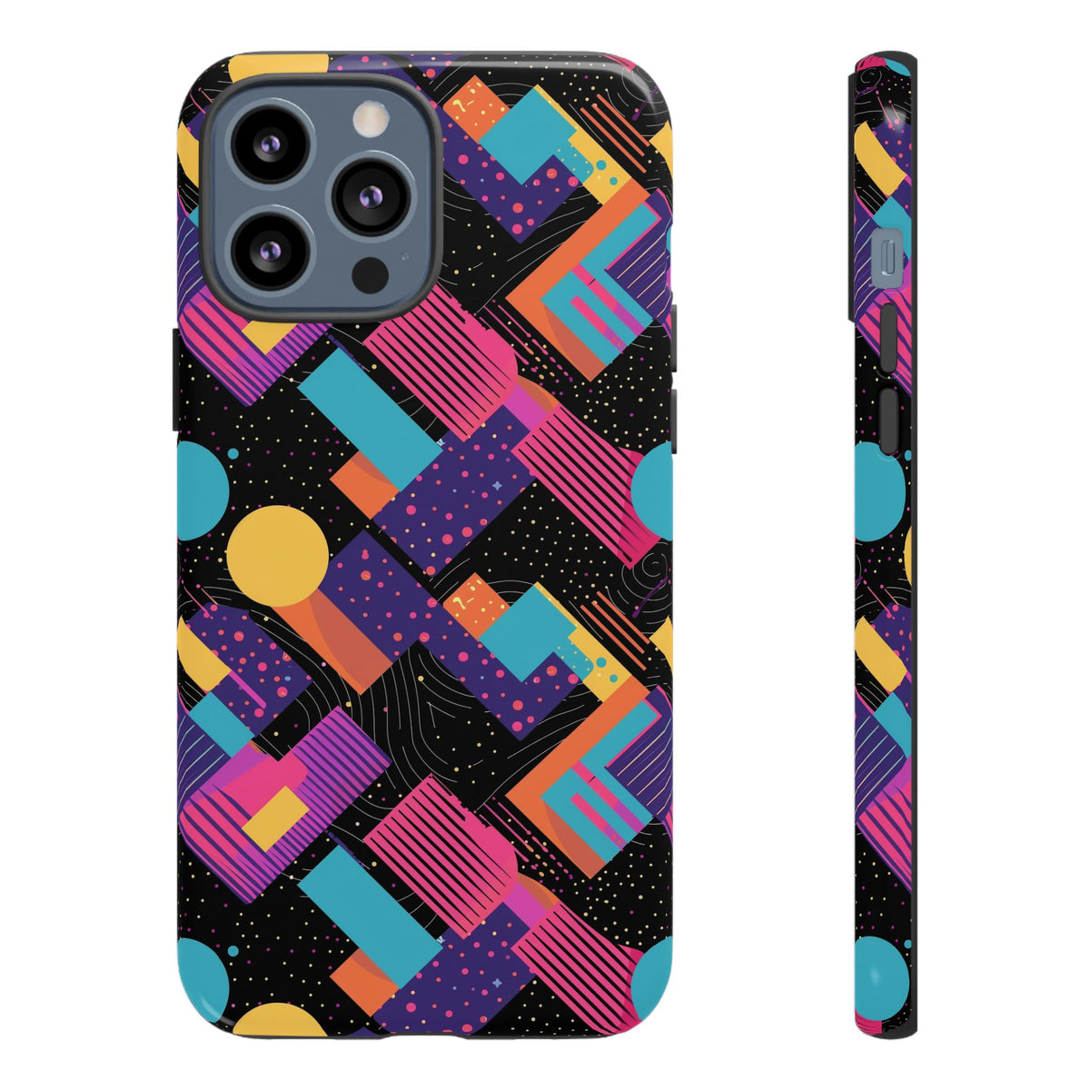 Retro 80s Seamless Phone Case – Vintage Style Meets Modern Protection 088