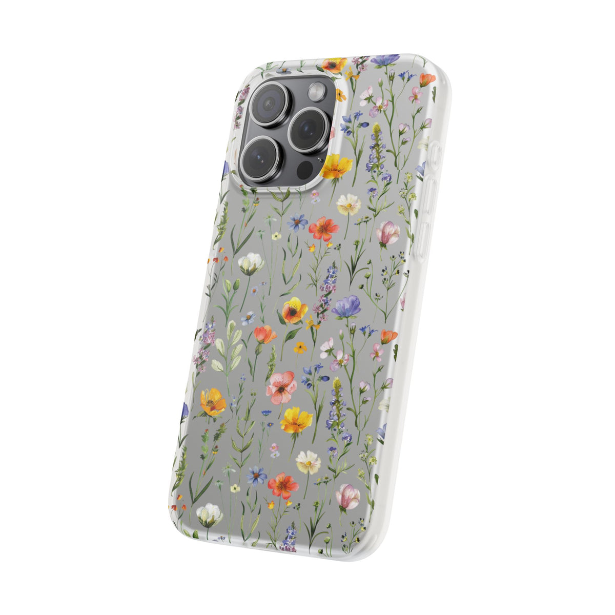 Wildflowers Pattern Phone Case – Embrace Nature with Every Call