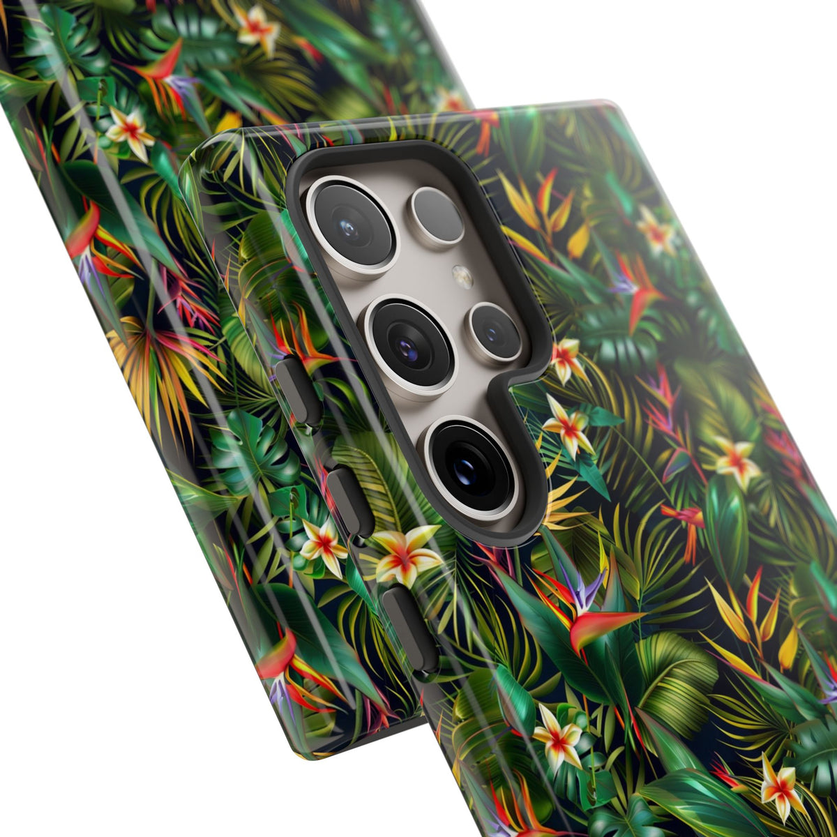 Jungle Pattern Phone Case – Exotic & Lush Design for Your Phone 348