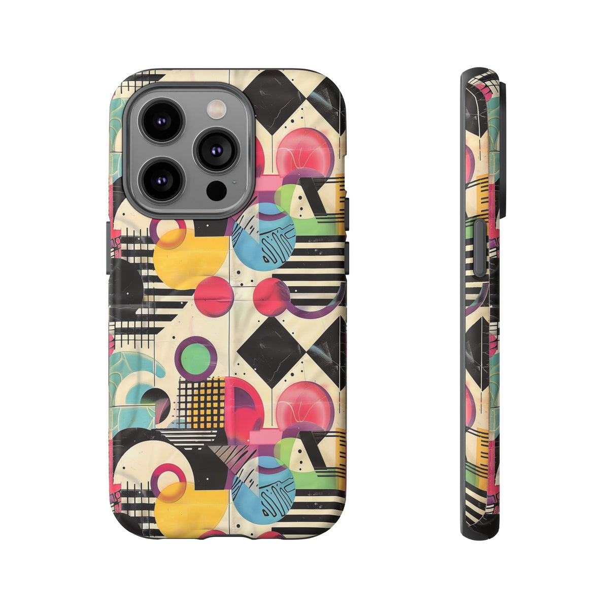 Retro 80s Seamless Phone Case – Vintage Style Meets Modern Protection 164