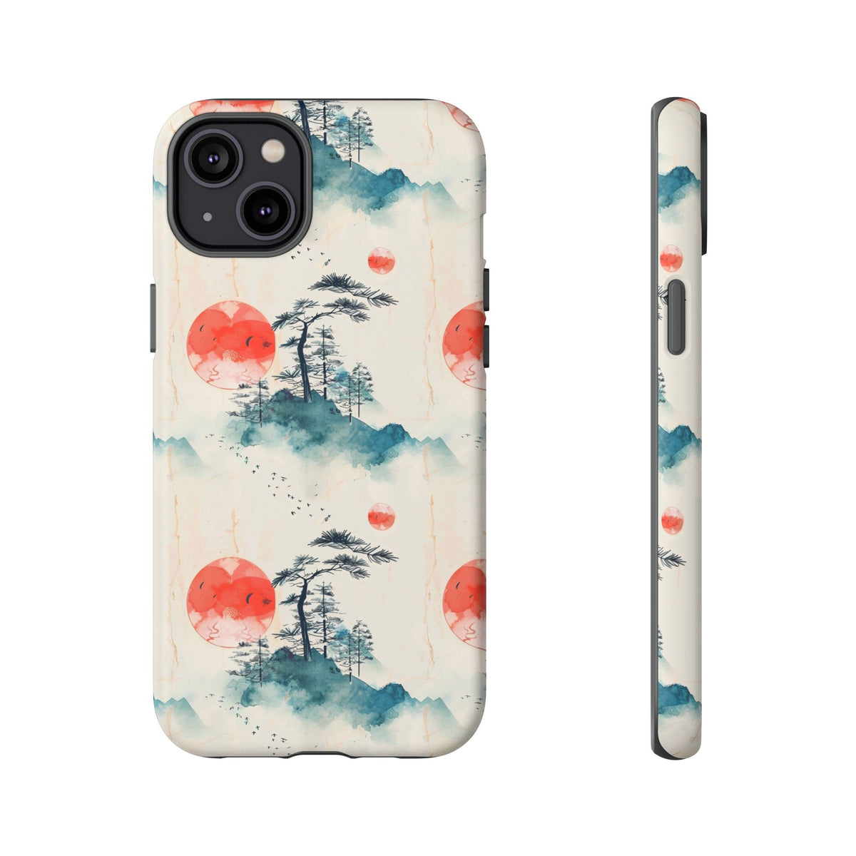 Japanese Pattern Phone Case – Elegant & Timeless Design for Your Phone 055