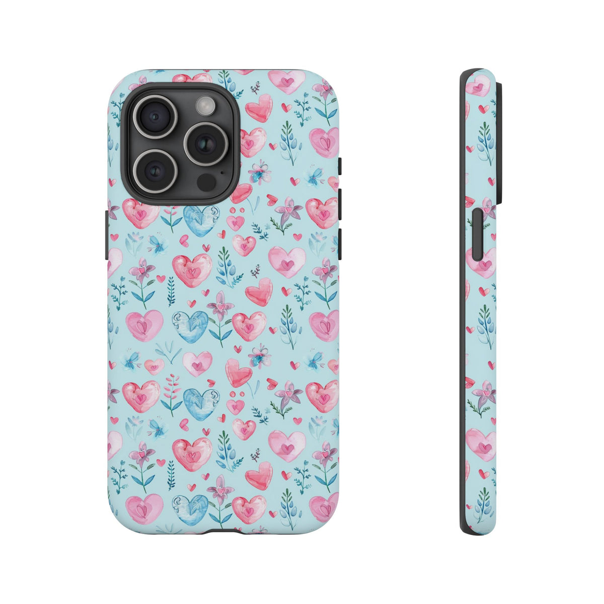 Heart Pattern Phone Case – Stylish & Loving Design for Your Device 228