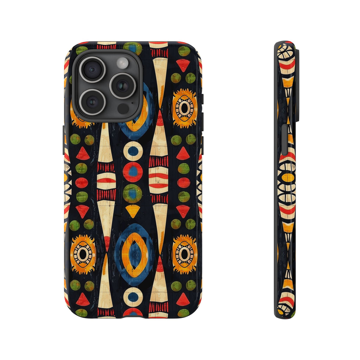 Stylish African Pattern Phone Case – Unique and Vibrant Protection 165