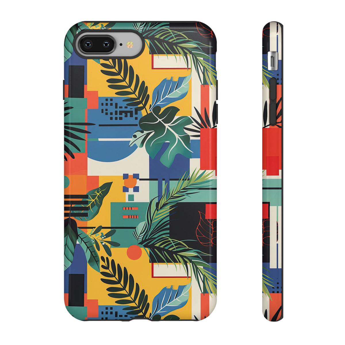 Jungle Collage Phone Case – Vibrant & Durable Nature-Inspired Protection