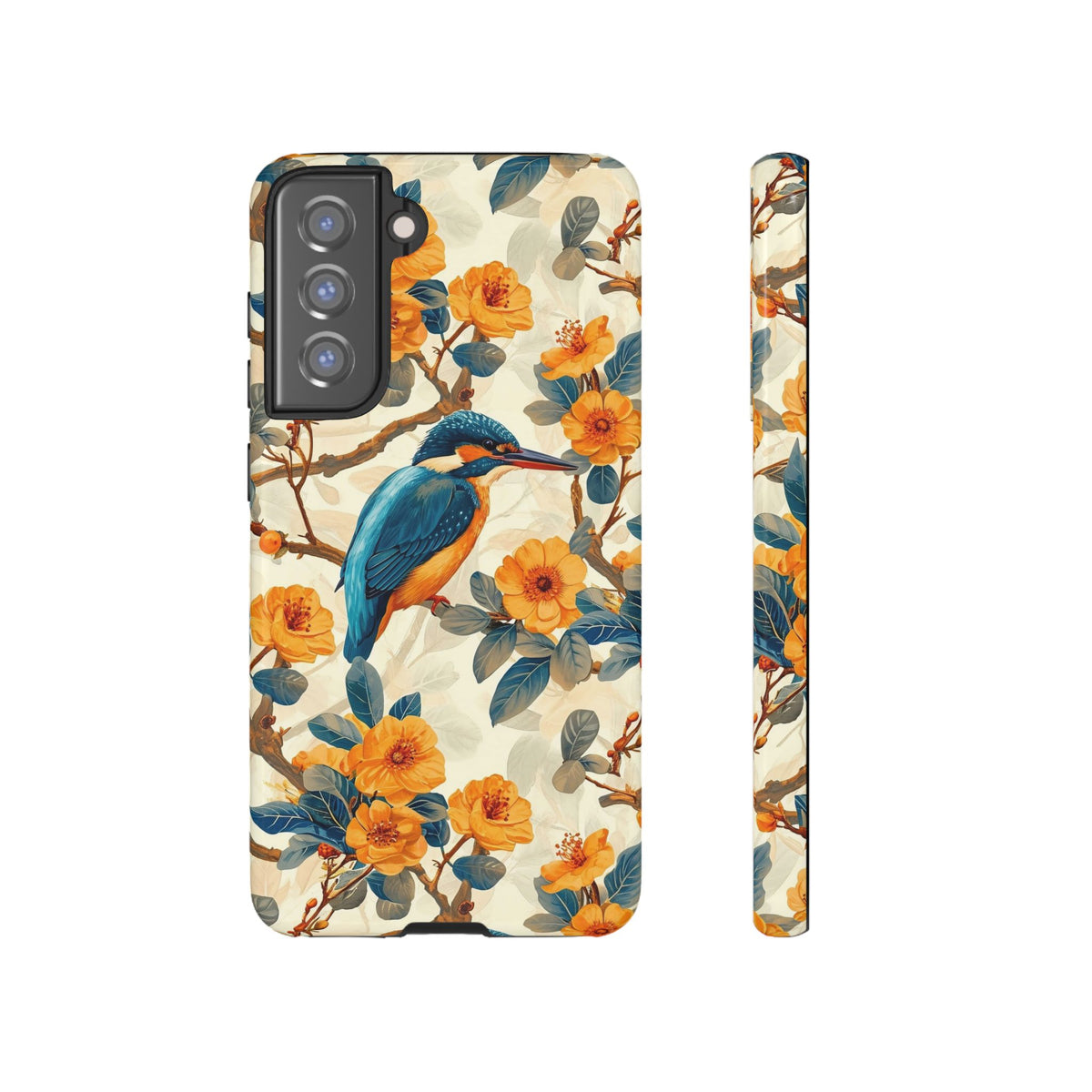 Birds Seamless Pattern Phone Case – Elegant and Timeless Avian Design