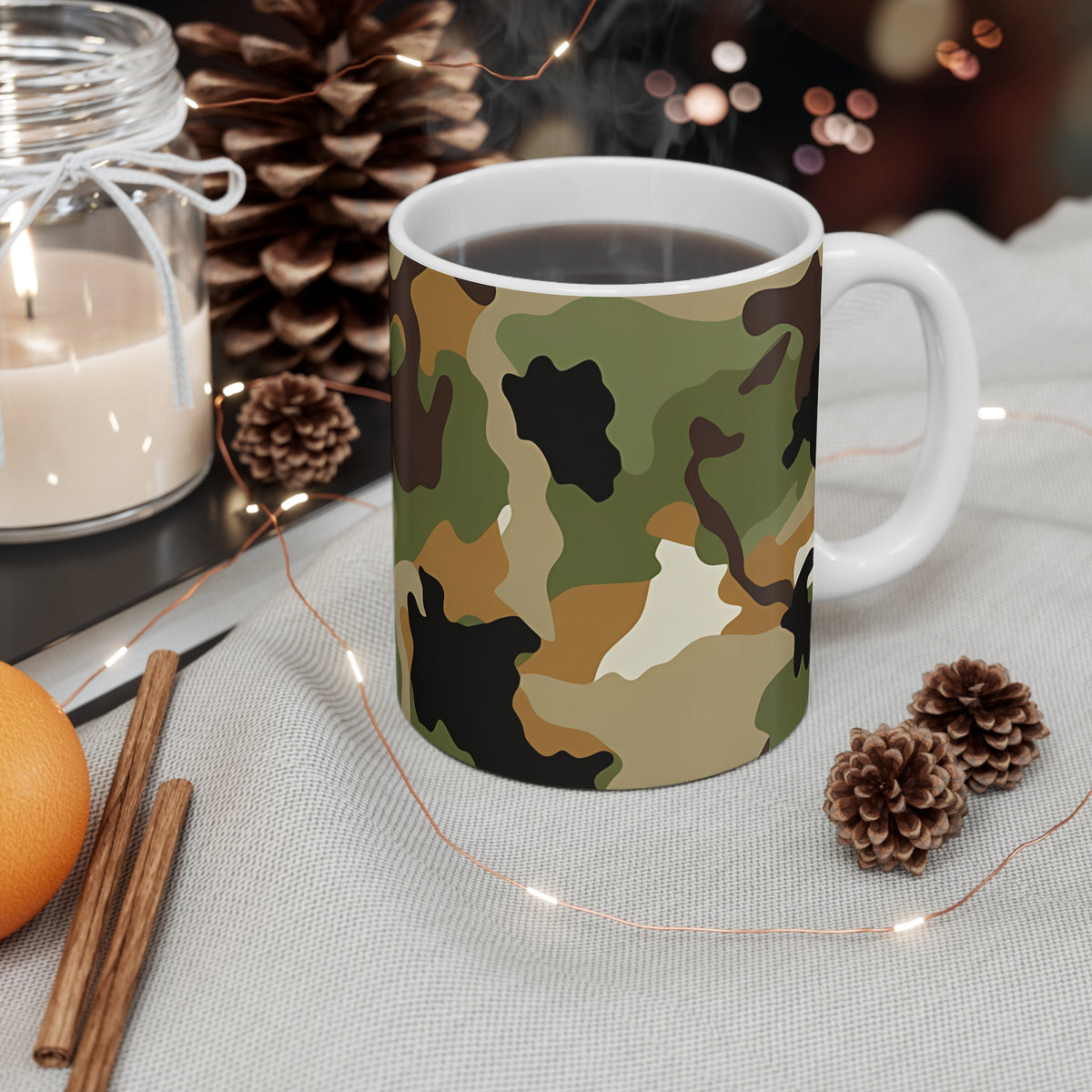 All-Over Camouflage Pattern Coffee Mug 401