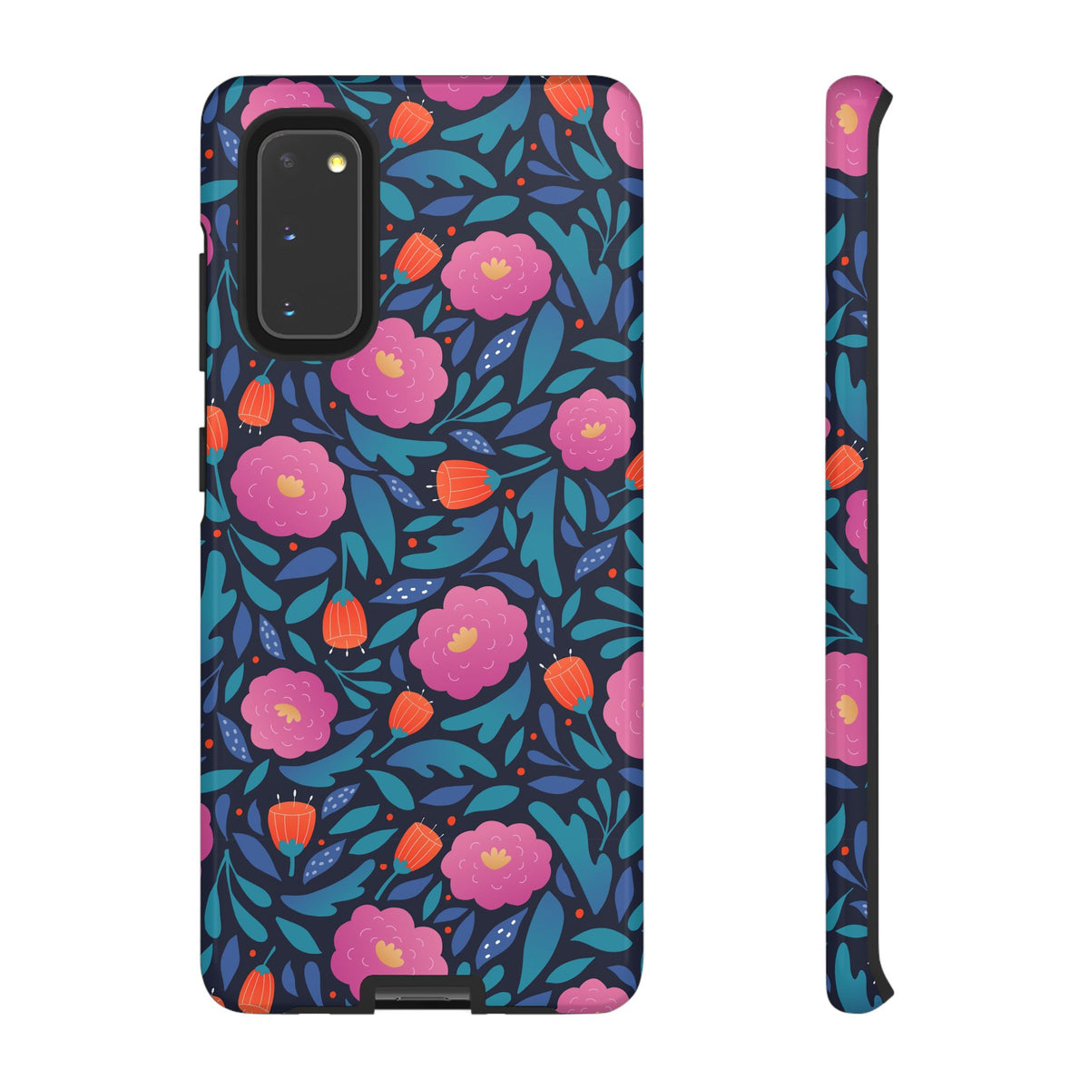 Colorful Little Flower Design Phone Case – Bright and Cheerful Floral Phone Cover 2