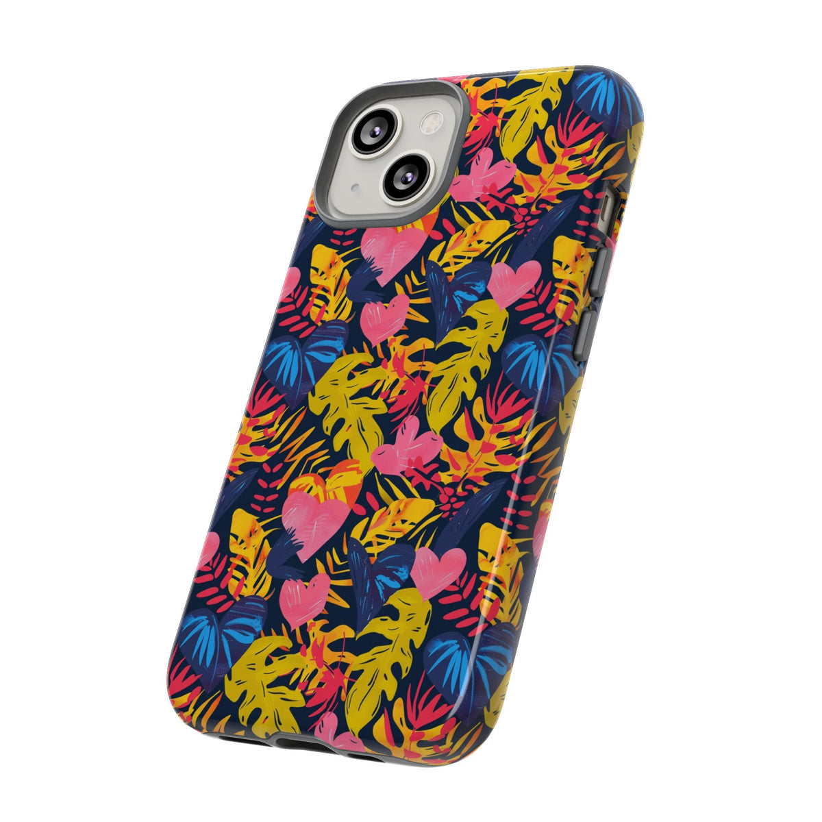 Heart Pattern Phone Case – Stylish & Loving Design for Your Device 360