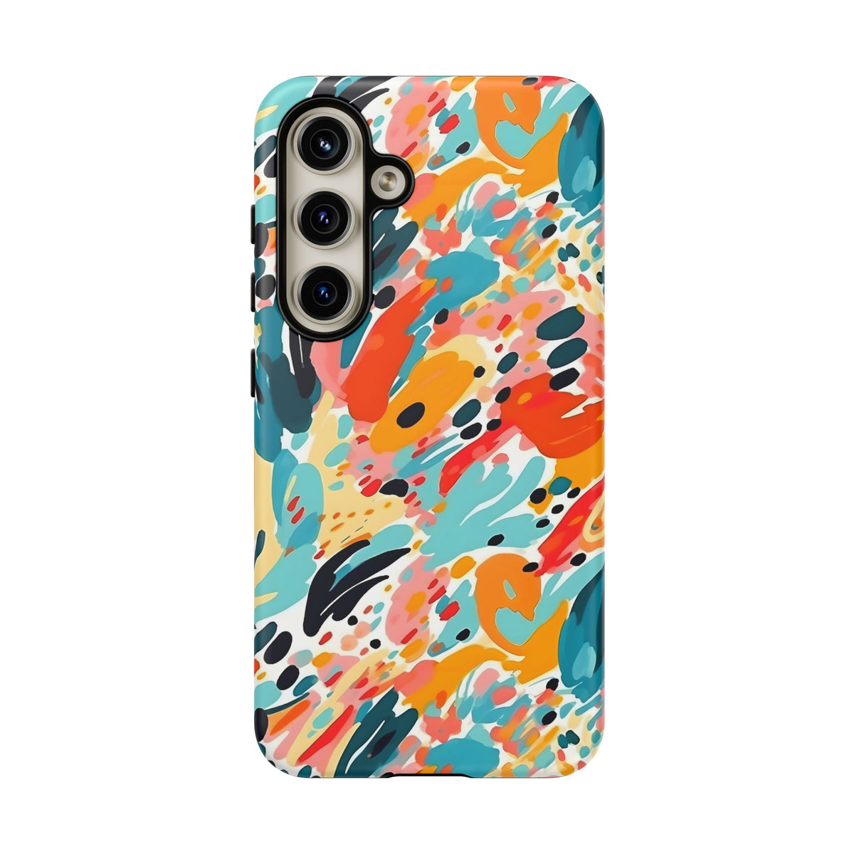 Abstract Painting Design Phone Case – Modern Art-Inspired Phone Cover 7