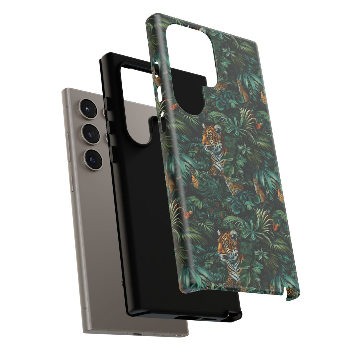 Jungle Pattern Phone Case – Exotic & Lush Design for Your Phone 326