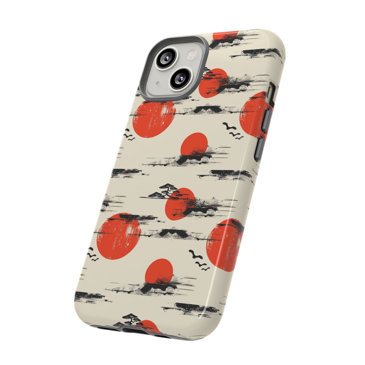 Japanese Pattern Phone Case – Elegant & Timeless Design for Your Phone 077