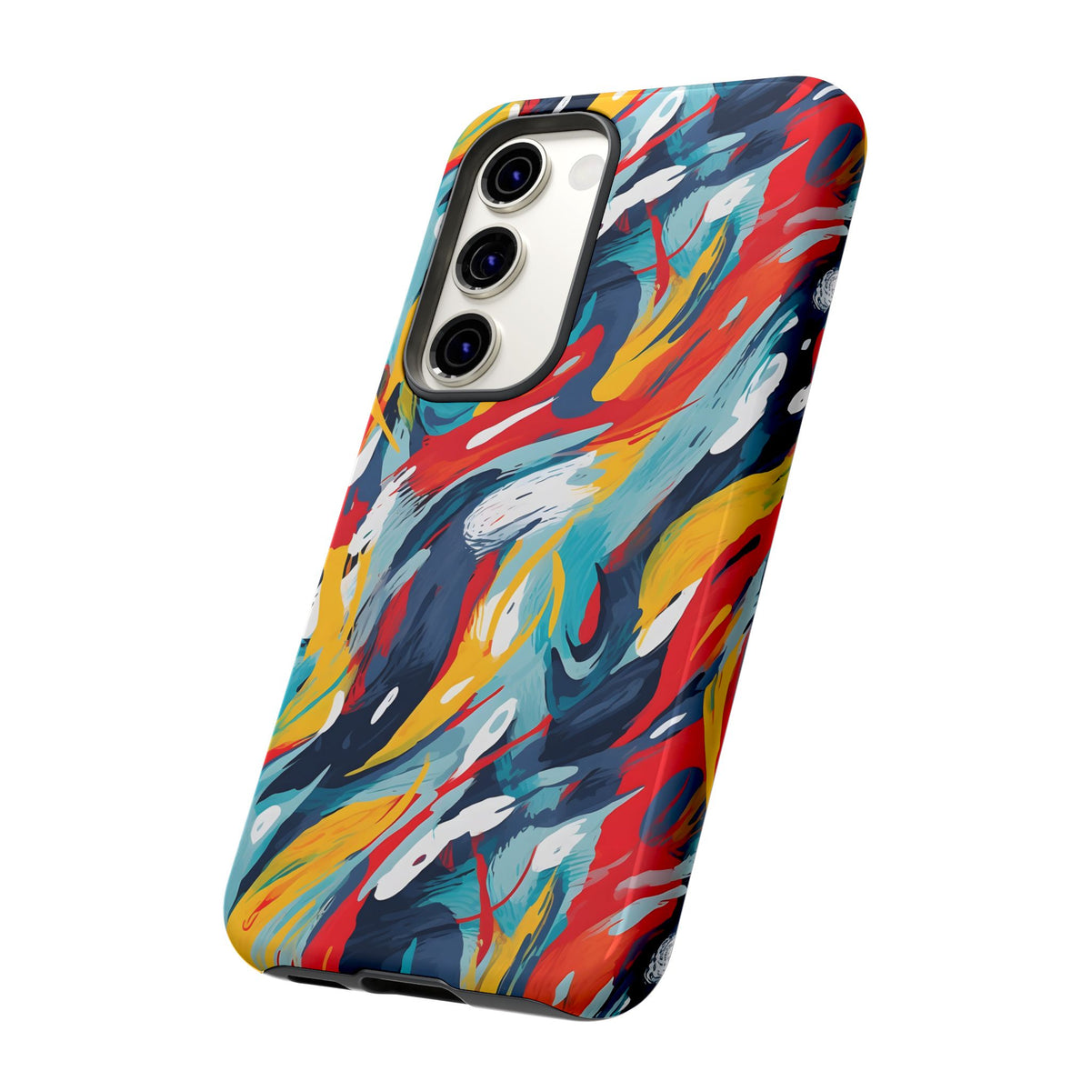 Tough CasesAbstract Painting Design Phone Case – Modern Art-Inspired Phone Cover 8