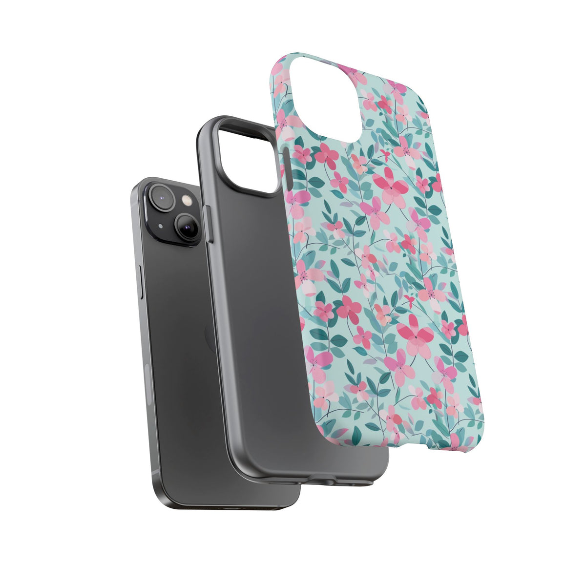 Spring Pattern Phone Case – Fresh & Vibrant Design for Your Phone 412