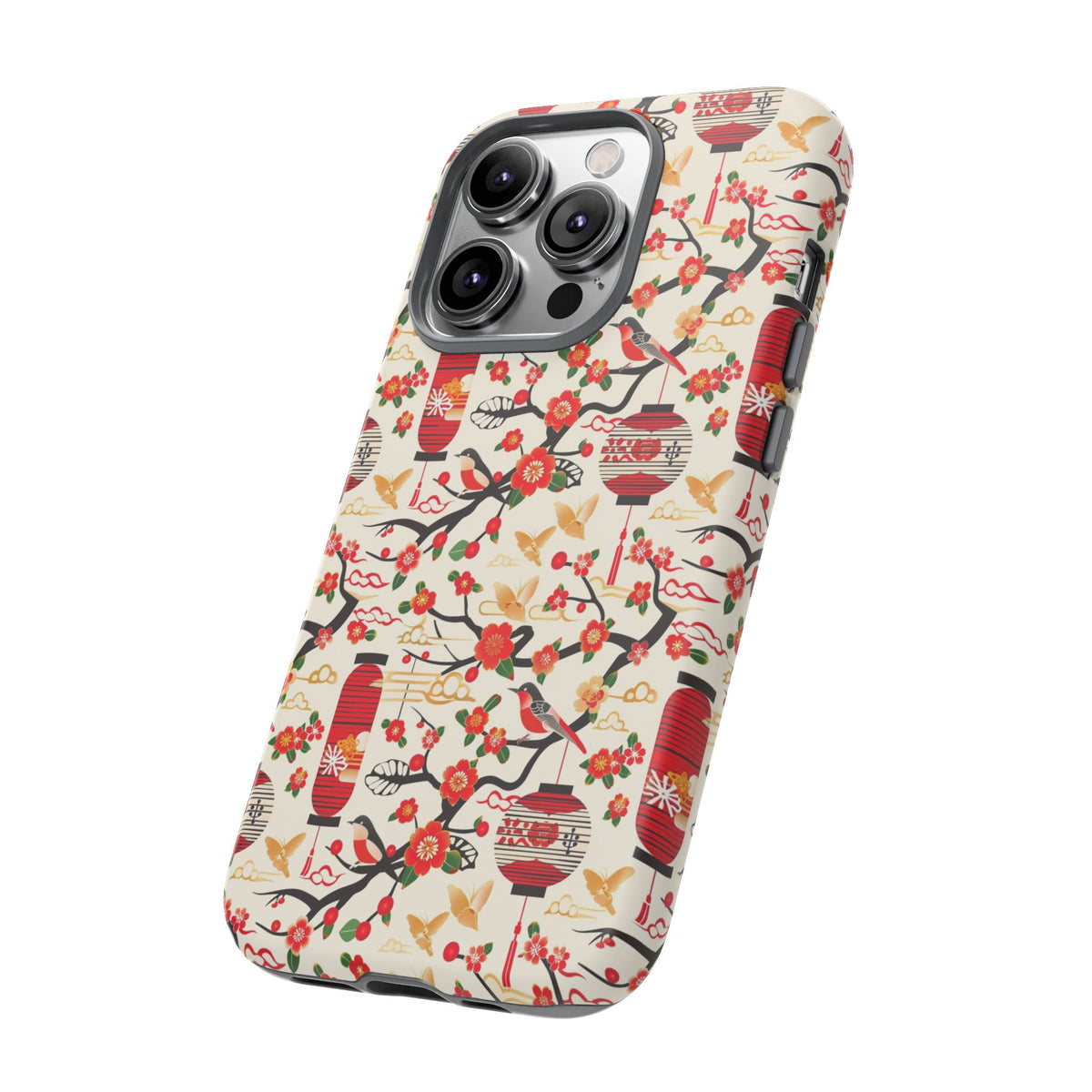 Japanese Pattern Phone Case – Elegant & Timeless Design for Your Phone 116