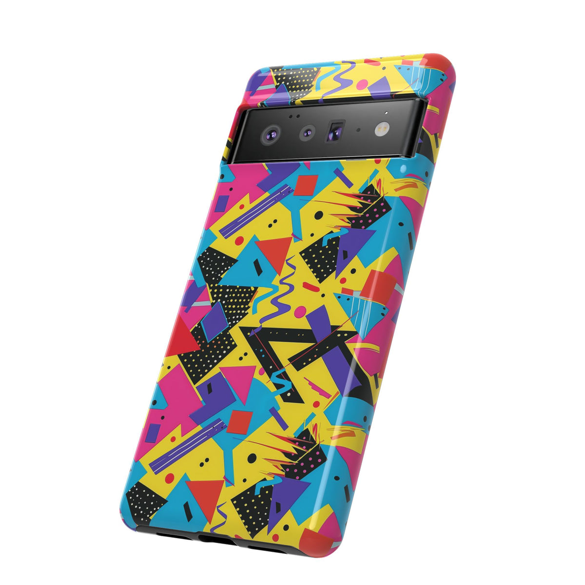 90s Themed Seamless Pattern Phone Case – Embrace Retro Style and Protection 223