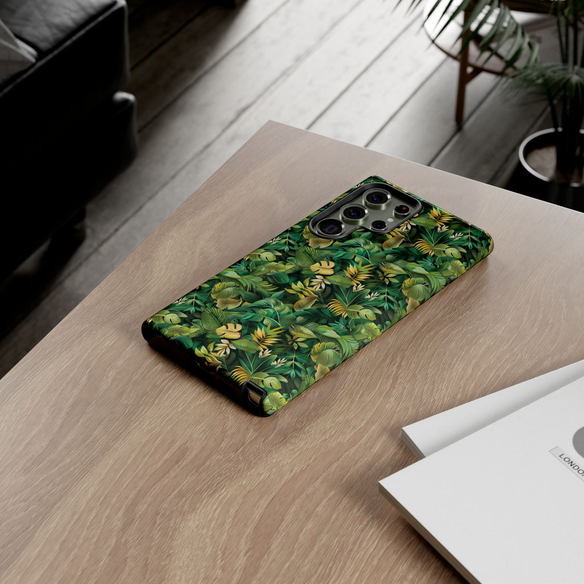 Jungle Pattern Phone Case – Exotic & Lush Design for Your Phone 330