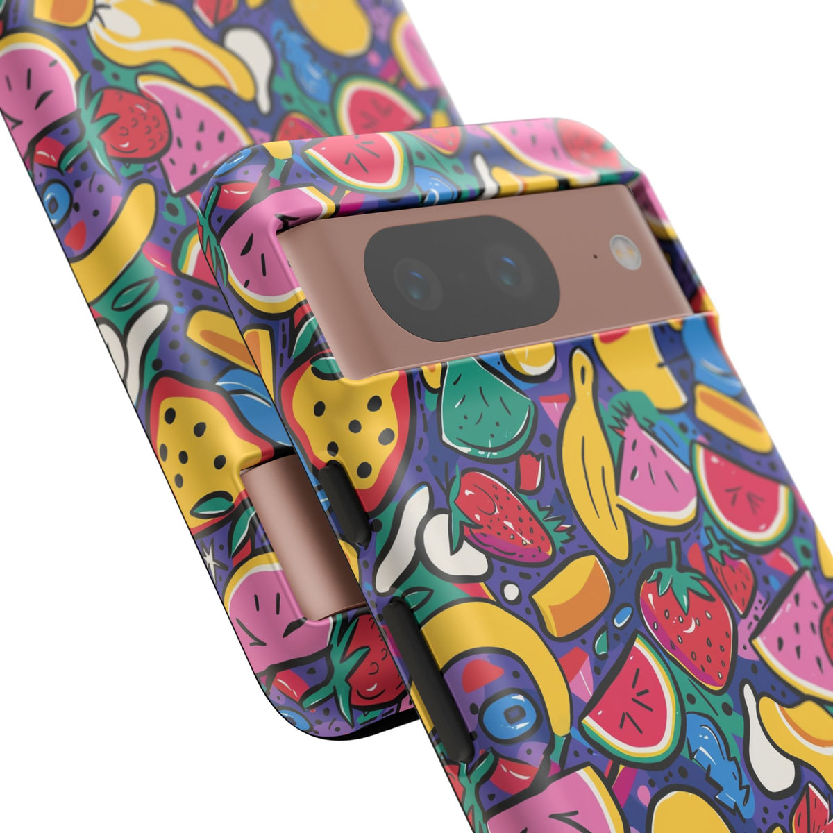 90s Themed Seamless Pattern Phone Case – Embrace Retro Style and Protection 316